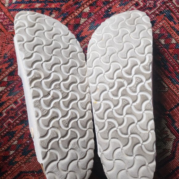 *** SALE*** !! Birkenstocks canvas off white size 38 - Picture 3 of 3